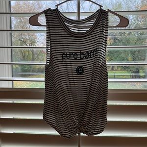 Pure barre tank